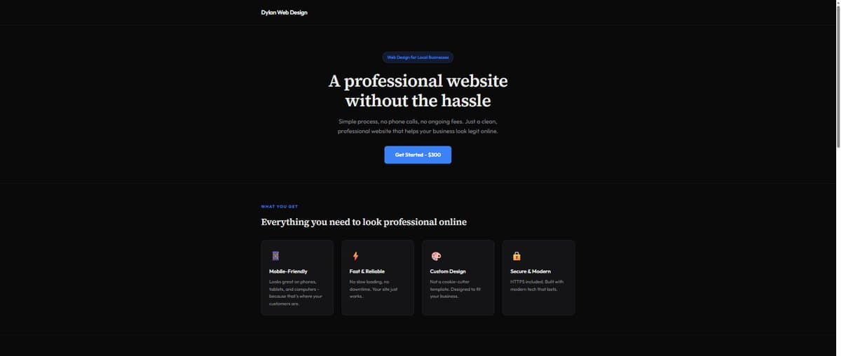 Dylan Web Design